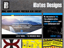 Tablet Screenshot of ibatesdesigns.com